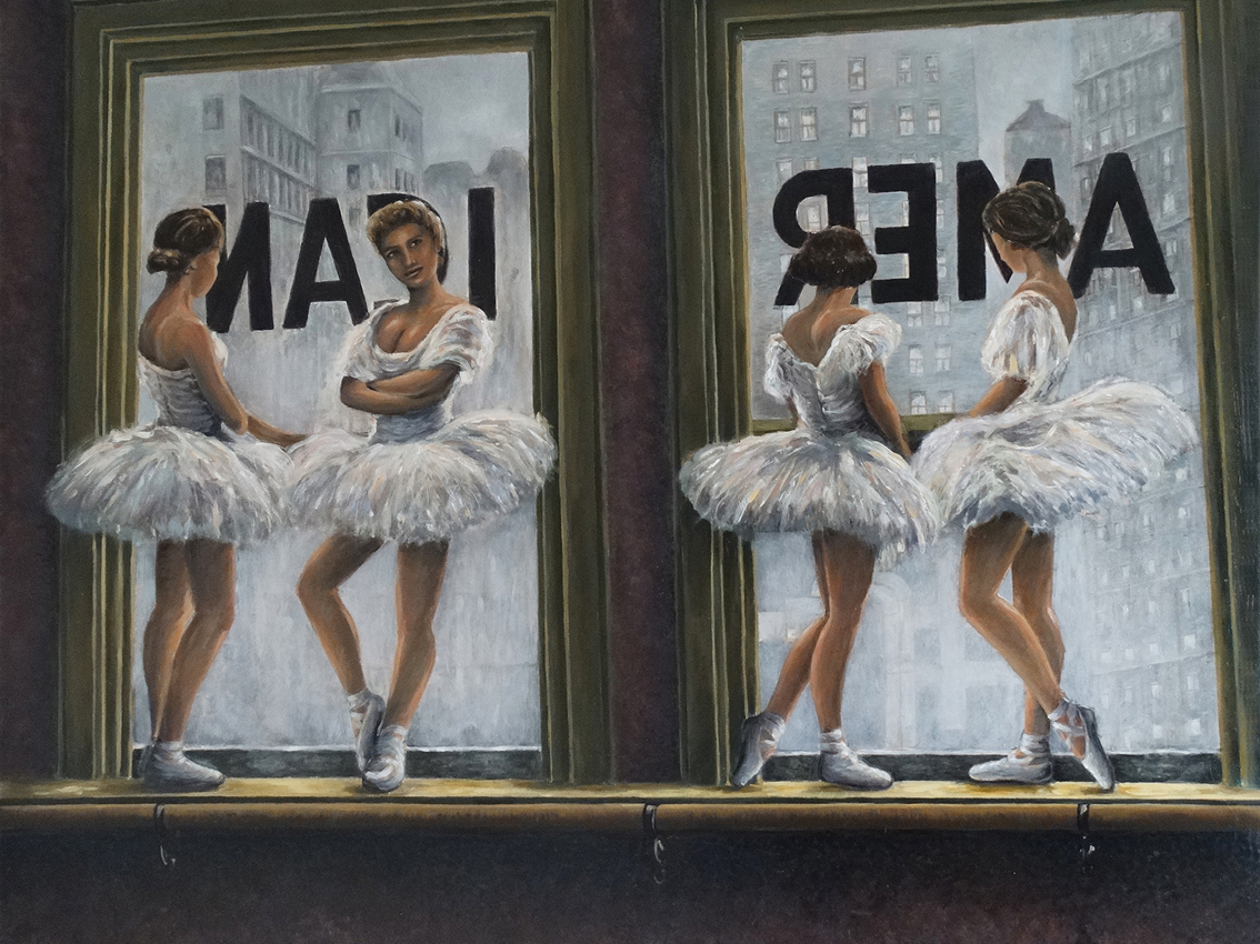 Jonge ballerina's - "Photo print - 40 x 30 cm"