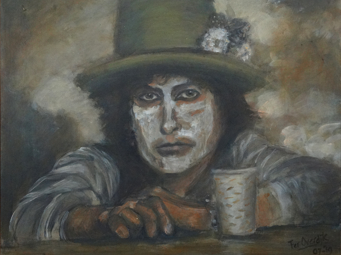 Bob Dylan -"Original painting"