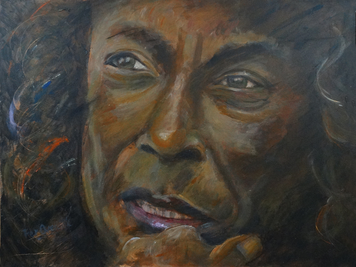 Miles Davis - "Original painting"