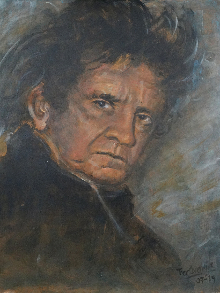Johny Cash - "Original painting"
