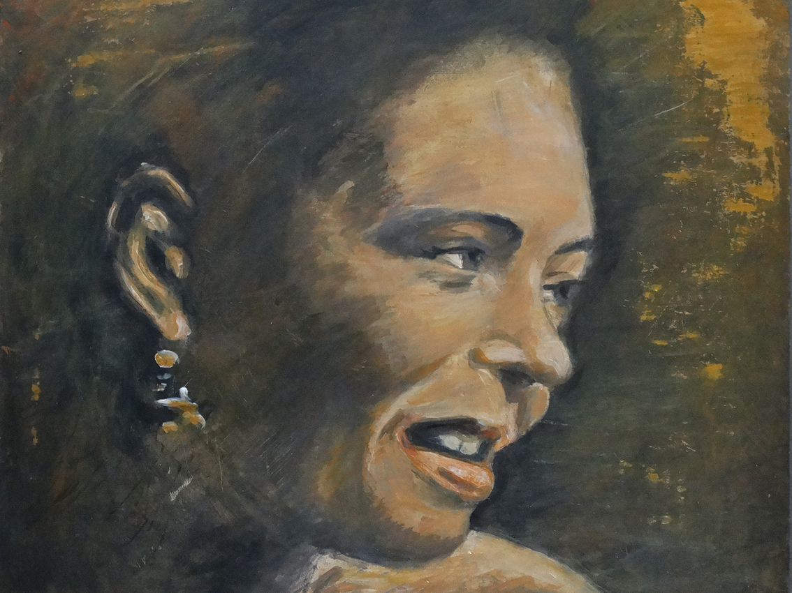 Billie Holiday - "Original painting"